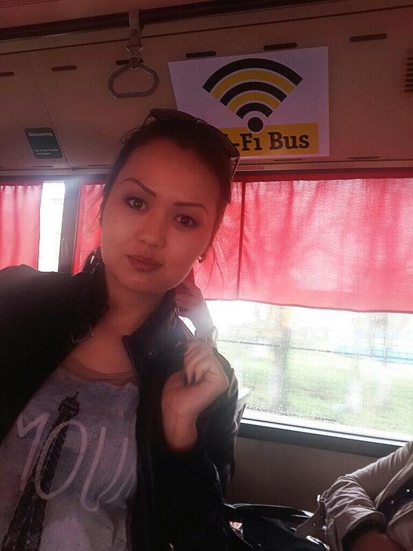 Көкшетау қаласының #wifibus-ынан селфи. Мұндағы 3g интернет зымырап тұр ;)