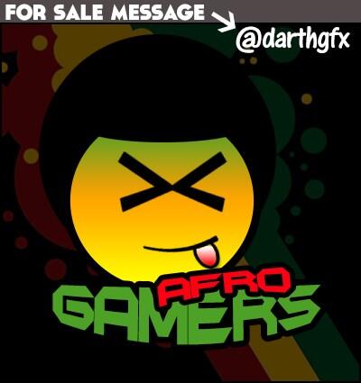 DarthGfx's tweet photo. Afro Gamers LOGO For SALE ! @ABOUTx99NINJAS @ShawnAbner @RetweetGamers @CoDGhostsScrims @CODRetweetsCOD http://t.co/zsqlgAM94v