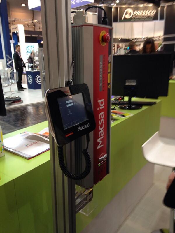 metpack's tweet image. Stop by @SunChemCorp stand  to see #sunlase in action!  (@BuchholzMKT)