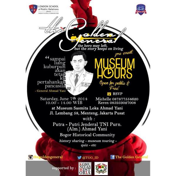 TGG_ID's tweet photo. For reservation &amp; more info, please contact us by phone (on the picture)
Don't miss it! Seats are limited!
See you 😊 http://t.co/1auBinDviw