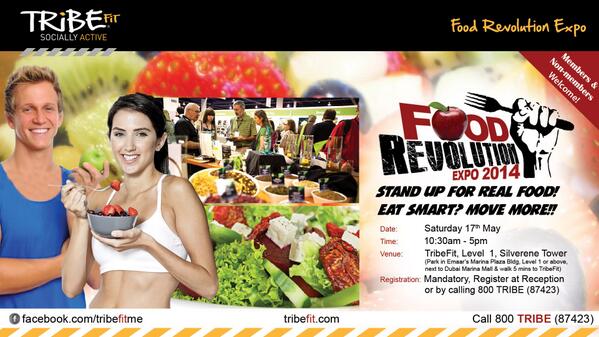 ThinkEatBeTGL's tweet image. Join us for the  #foodrevolution @Tribefitme 17 May 2014, 10.30 am - 5 pm
#organic #sustainable #healthy @HealthTGL