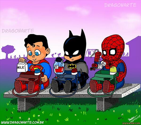 Plesetan_Berita's tweet photo. bekal makan superhero junior http://t.co/lS3iusNVfI ~ @GambarFunny