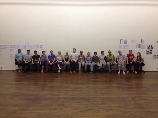 ENRON_NU's tweet photo. Day six of Enron rehearsals. Here's our lovely cast working hard! #enron #smartestguyintheroom http://t.co/E5m1eIbwwG