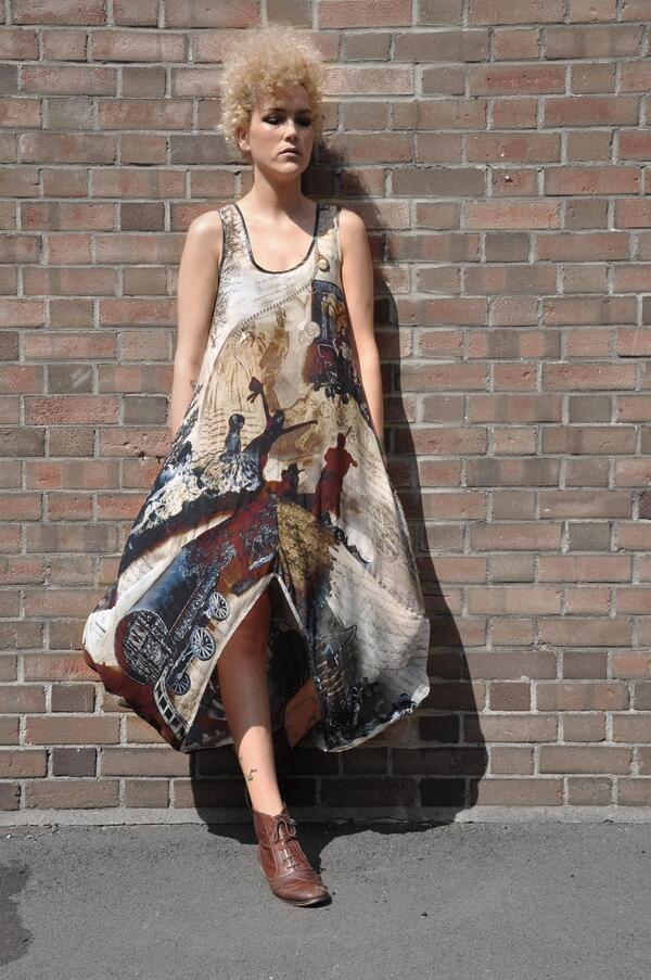 White Opium Parachute Dress – Bolongaro Trevor