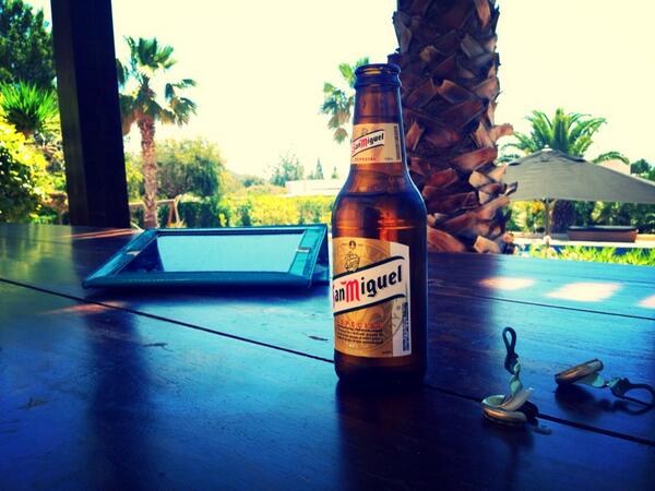 We love <a href="/SherylCrow/">SherylCrowLovers</a> who sings: "We're drinking beer at noon on Tuesday..." And we are!