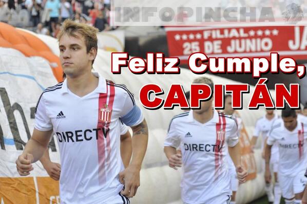 #EDLP Hoy es el cumpleaños de Gastón Gil Romero. Feliz cumple, Capitán! @gaston6593