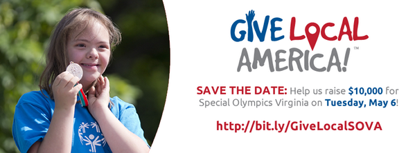 SOlympicsVA's tweet photo. Help us make the world a better, healthier and more joyful place:  http://t.co/HCtk9N6Yzn #GiveLocalAmerica http://t.co/0LwSZX3DMD
