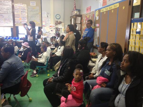 Thank your parents for your support for our readers theater!!! #teamwork