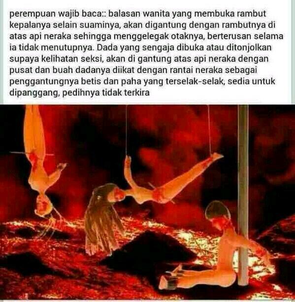 EwanFZ's tweet photo. Kepada girls yang suka tayang rambut tu, yang suka tonjol dada nak nampak seksi kononnya. Wajib baca ni. MOHON RT http://t.co/BjIfOekA86