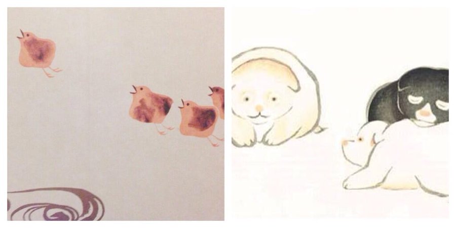 江戸時代にもゆるキャラがいた 禅僧達が描いた犬の絵画が可愛いと話題に 趣通信