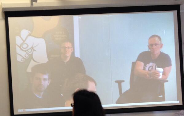 RobBoshman's tweet photo. @TildeWill spotted ! http://t.co/kiZeP1sOlN