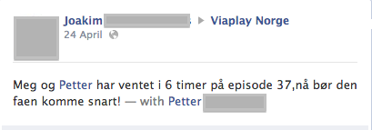 LiveAsk_'s tweet photo. Nå har Joakim og Petter faktisk ventet på en paradise-episode i 6 timer... Sykt trist ass. http://t.co/wZw3vIwbXb