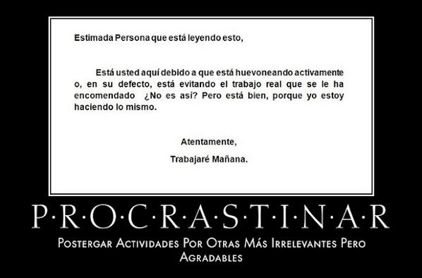 ARCCRH's tweet photo. Así luchamos contra la #procrastinación 
http://t.co/bP4AmFQ8hK http://t.co/bTuqnJcqPh