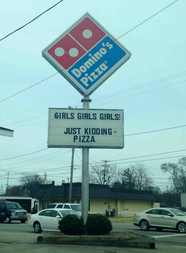 Slow clap for Dominos.