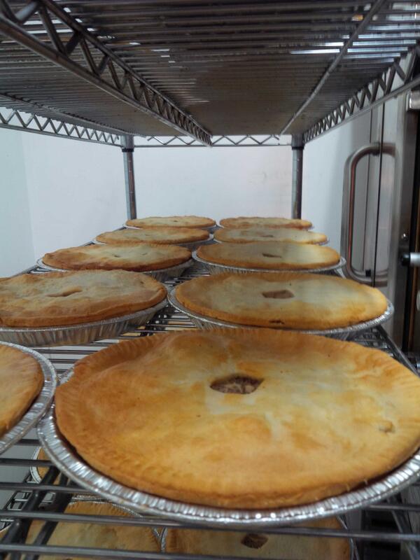 TheHomePlacePEI's tweet photo. Love that smell! Meat pie Tuesday! Fresh pies delivered to Co-op and Sobeys  tmrw! http://t.co/t0rLZFMais