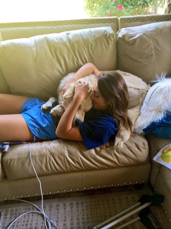 DawnPounds's tweet photo. @haleypounds Jake missed you🐶 http://t.co/WHbEy9dTLE