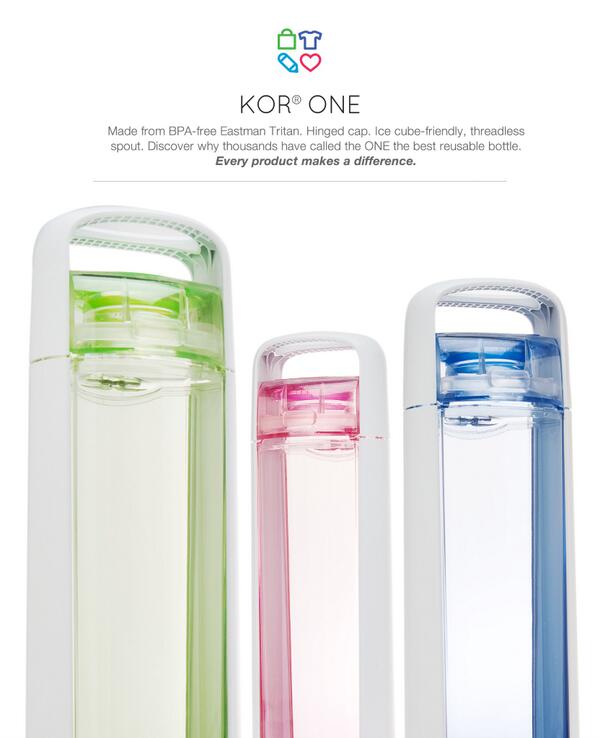 PersonifyPro's tweet image. See why the ONE is called the best reusable bottle personifypro.com/blog/?p=325 #KOR #B2B #Branding #Marketing #Advertising