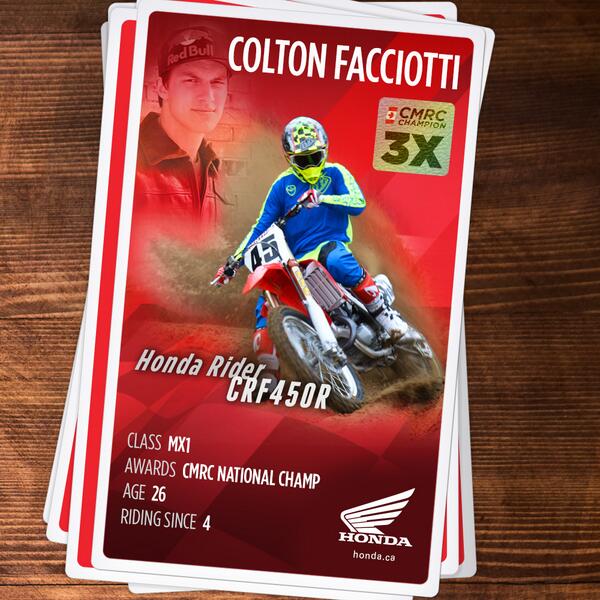 Honda Rider Profile: Colton Facciotti