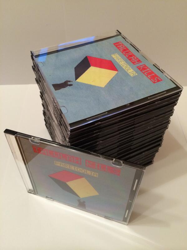TDS_Design's tweet photo. It does appear @TalulahKills sold all of their cd's. So we had to make some more.... http://t.co/W3gwLQ8bmE