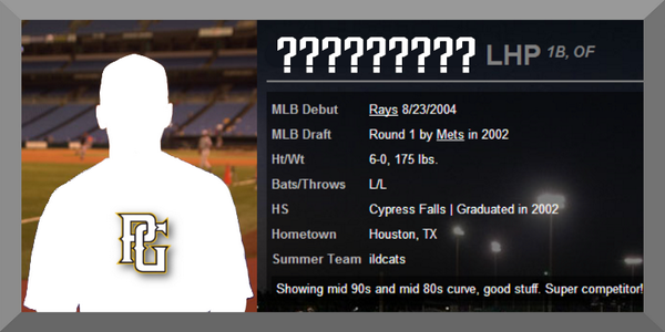 #TBT We're upping the difficulty today! Can you name this <a href="/PerfectGameUSA/">Perfect Game USA</a> alumus? Hint: He's taking the mound today.