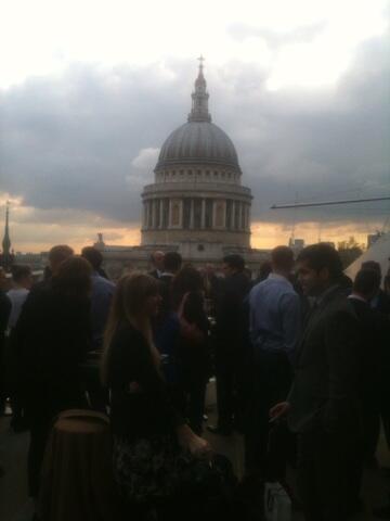 St. Paul's not a bad view