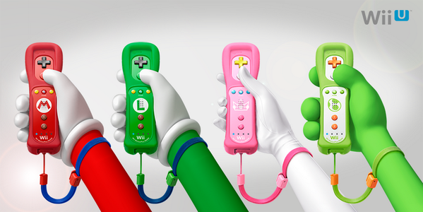 MeriStation's tweet photo. Nintendo lanzará Wiimotes de Mario, Luigi, Peach y Yoshi  http://t.co/mhLNR8xVJR http://t.co/s3O77S1khB