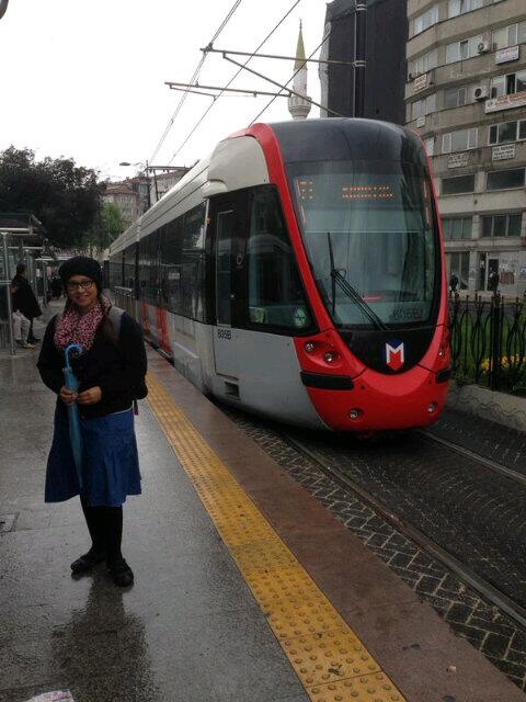 The1Shinigami's tweet photo. Walking and tramming like a local :D #Istanbul #Turkey #Travel @Mornintippa @haniisaacs @Naz60Dee @rayaan_williams http://t.co/jJGPBsJ9wf