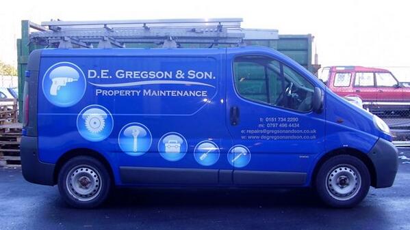 PrintDesignCS's tweet image. Get your business van vinyl wrapped just like @DEGregsons did and stand out in the traffic! classicscreenprint.co.uk