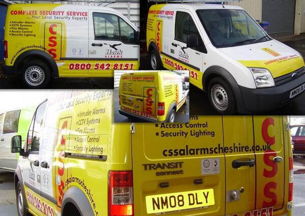 PrintDesignCS's tweet image. Stand out on the job like @CSS_SECURITY and get your vehicle vinyl wrapped by us classicscreenprint.co.uk