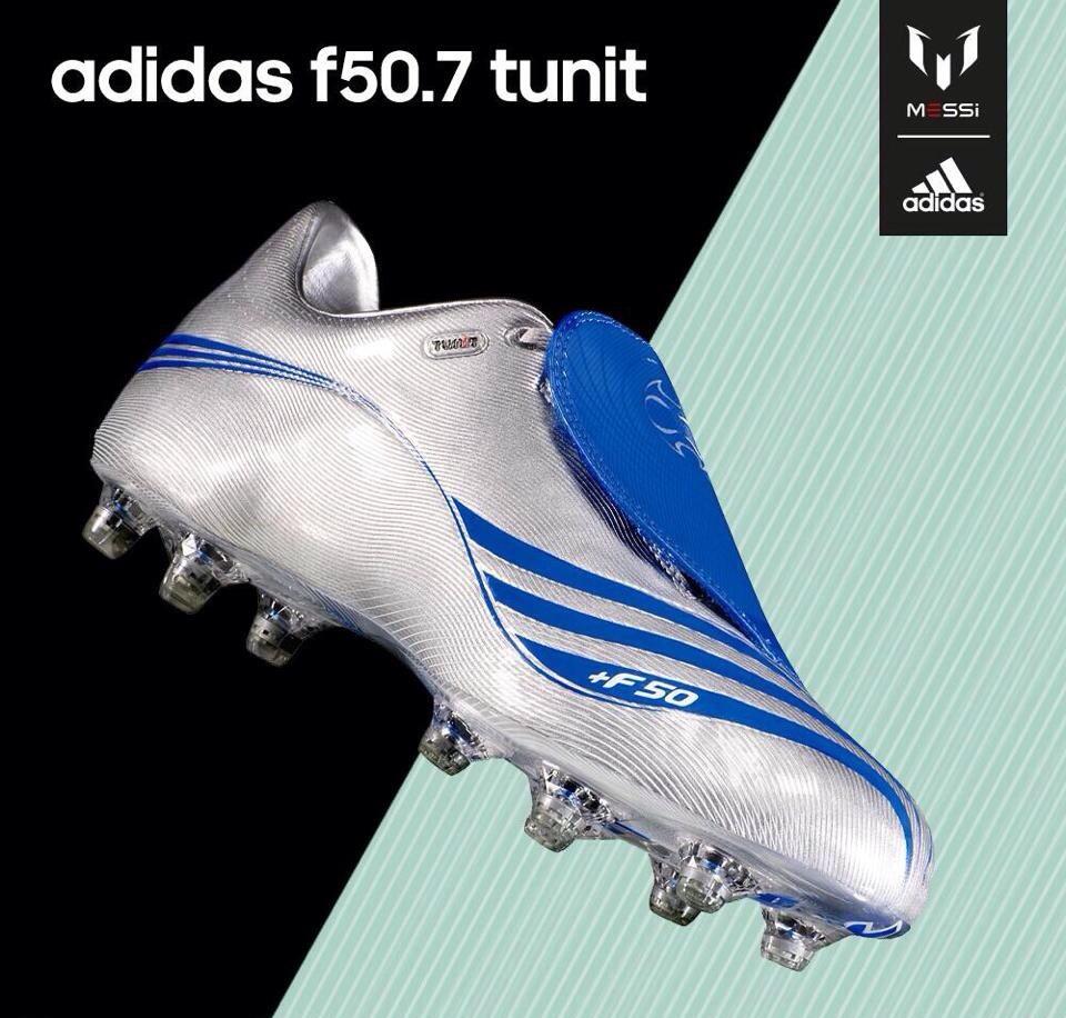 Chef on Twitter: "ANSWER: Leo Messi wearing the adidas +f50.7 TUNiT boots. @Franklin_Peters was the quickest! #WellDone http://t.co/k0XxUnzZhC" / Twitter