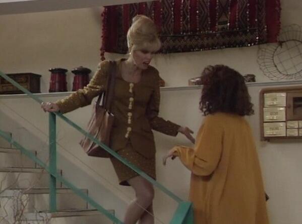 Eddy: We'll go on public transport, Pats. Patsy: Are you mad? I've got nothing to wear on public transport. #AbFab