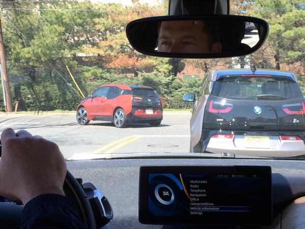 craigcayetano's tweet image. Tesla what? BMW i3 street drive in Bergen County NJ. @ChasingNJ #BMWi3BornElectric #NewJersey #ChasingNJ