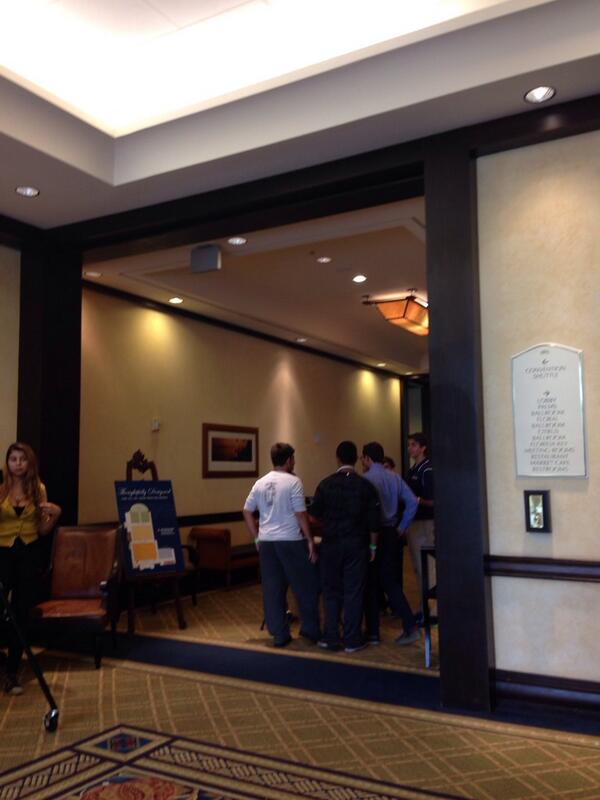 WHSPredator's tweet image. &quot;Secret passage&quot; to more space, competition rooms, and an air conditioned shortcut to hotel rooms #lifehack