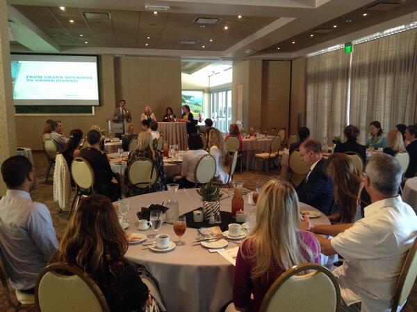 OCPRSA's tweet photo. Great Travel and Tourism panel featuring @JohnWayneAir @Anaheim_OC @HBSurfCityUSA! #destinationOC http://t.co/uptwF9djEe