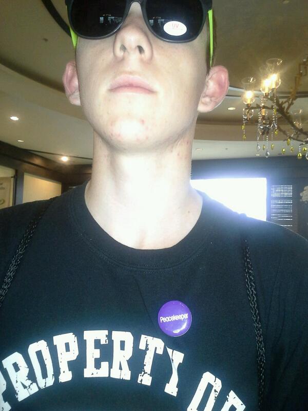 Hagertyjourn's tweet image. Official #fspa2014 #peacekeeper