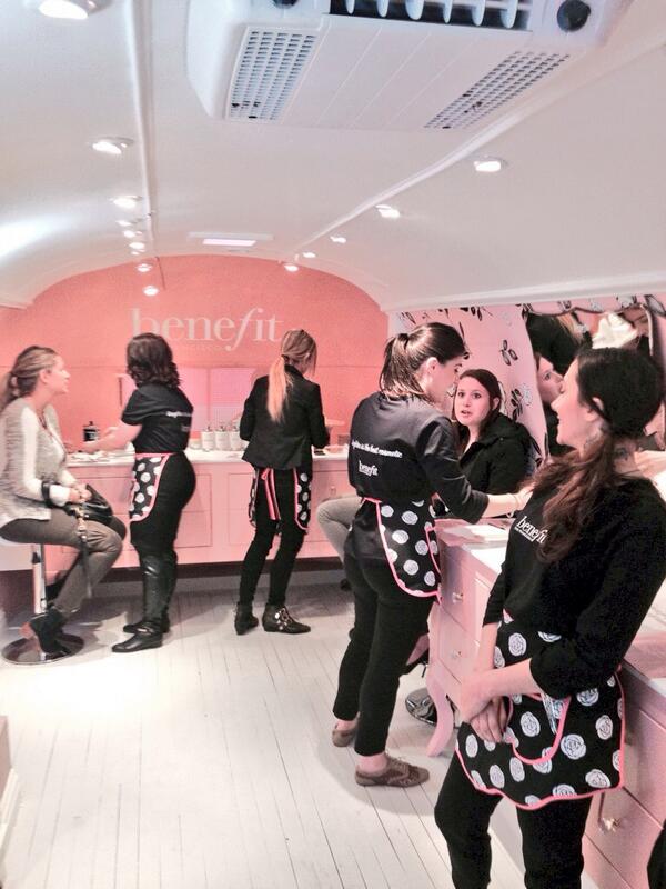 Visit benebrows.com to find out how this <a href="/BenefitBeauty/">Benefit Cosmetics US</a> truck can come to your city!