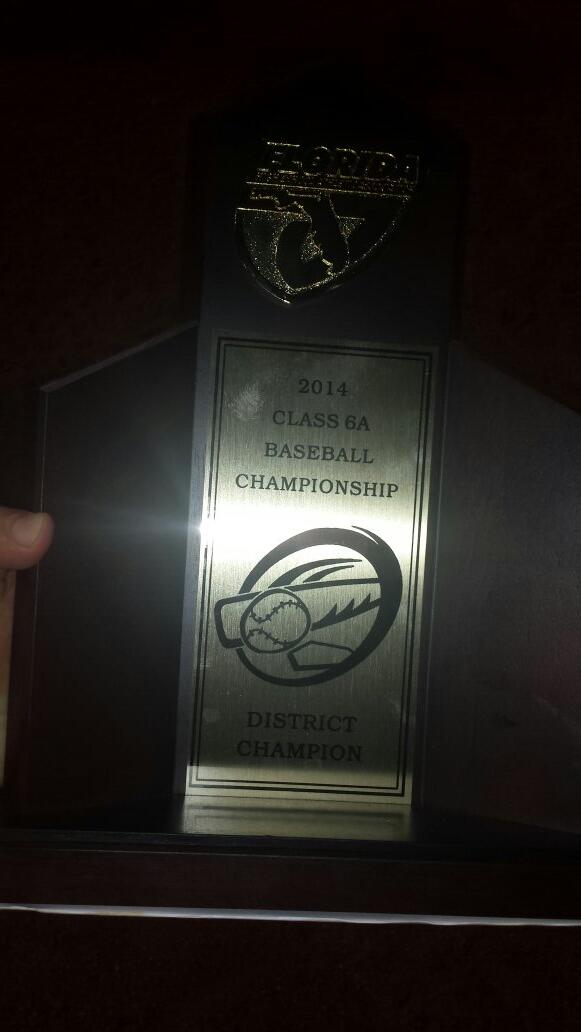 EsteroBaseball's tweet photo. Estero wins district championship 6-0. Congrats Cats! http://t.co/qub1KNq1qR