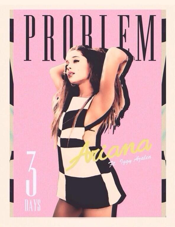 PAlNTEDAPlCTURE's tweet image. #PreOrderProblemOniTunes @ArianaGrande's new single ft. Iggy Azalea HERE itunes.apple.com/us/album/probl…  #3DaysUntilProblem