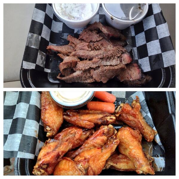 voodoobbq's tweet photo. Thanks Carlos! RT @losferrari: @voodoobbq has the best brisket &amp; smoked wings this side of Heaven 💯🙌 http://t.co/atPSENu9vI