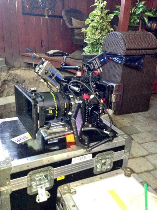 Eliz Starr's dream camera :) TV crew so lucky! @kasey_storm @TommyGunnX http://t.co/4x7JxZuDPF