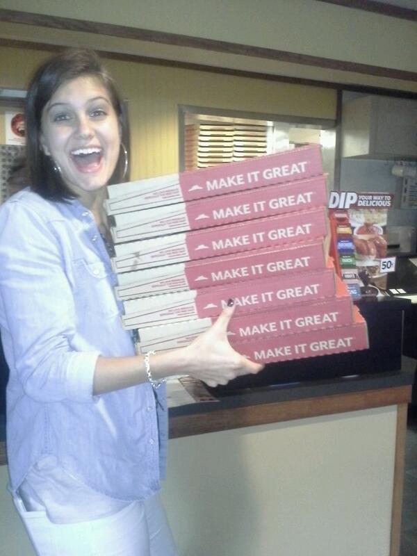 Hagertyjourn's tweet image. Ordering in? #fspa2014