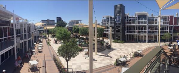 conorknighton's tweet photo. First time in downtown Vegas.  Impressed with the work @DowntownProjLV is doing - full story soon on @TheListShowTV http://t.co/ZXcDX1axi4
