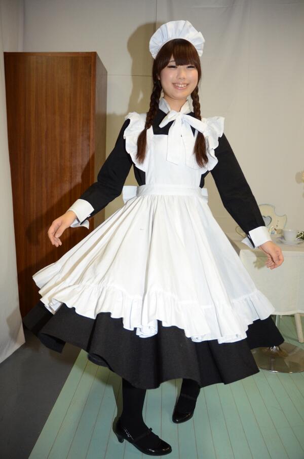 「ワンダーパーラー クラシカルメイド®︎服」ロング丈 ワンピース　Mサイズ メイド服 クラシカル ワンダーパーラー ロング