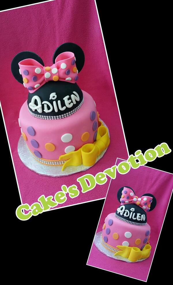 cakesdevotion's tweet image. Minnie Mouse Cake!!! pic-collage.com/_Rl7bBIrJ