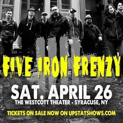 fiveironfrenzy's tweet image. RT this! For a chance to win 2 FREE tix to our show at the #WescottTheater in NY this Sat, April 26.  #FIFsyracuse