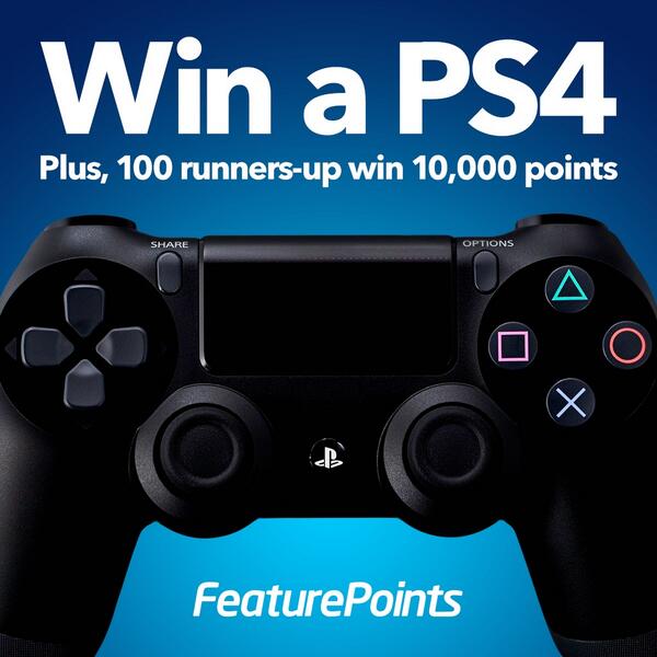 FPointsCode's tweet image. The more you download - the better your chance of winning a FREE PS4! Enter now through: featu.re/QDR3K2