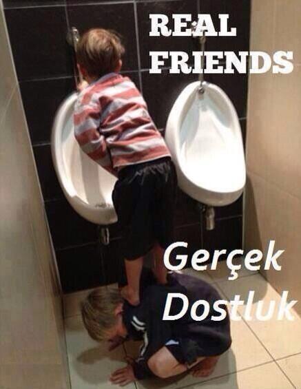 Gerçek dostluk :)
