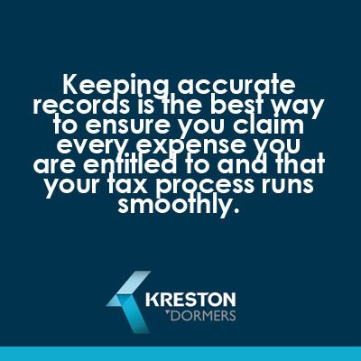 Keeping #accuraterecords is the best way to ensure you claim every #expense you are entitled to.