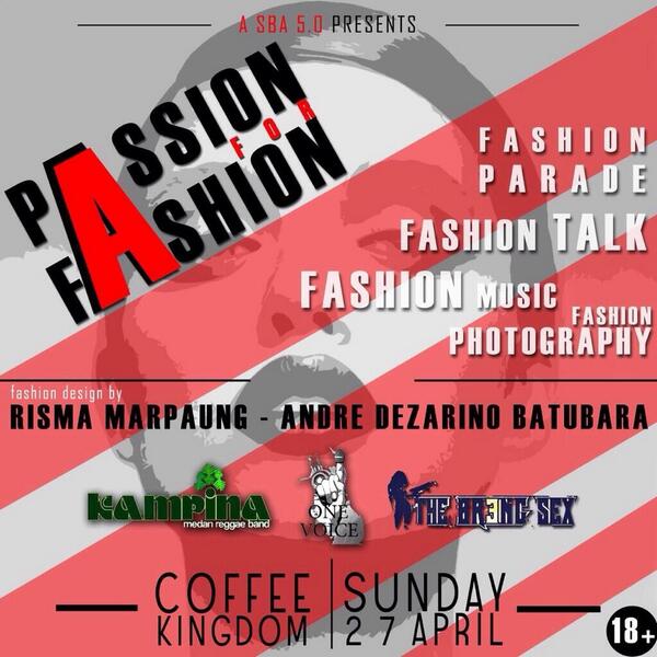 Medan! --> “@thebrengsex: Rocks the night prenkk !!! Feat <a href="/kampinaOFFICIAL/">Kampina Reggae</a> @OneVoiceMedan #PASSIONFORFASHION ”