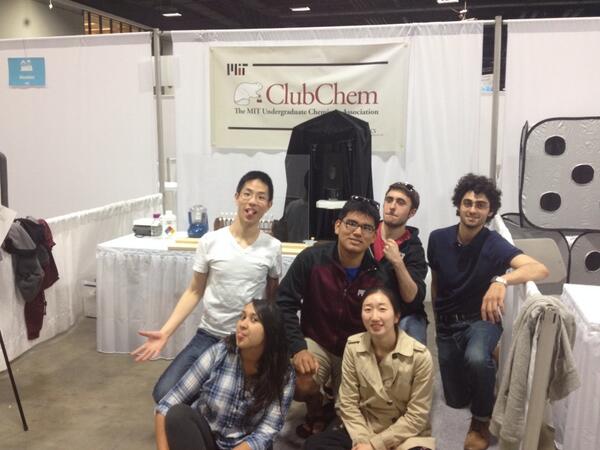 STuang92's tweet photo. Booth #1407 is set and ready! @USAScienceFest #STEM @MIT #SciFest #tmrwgobiggohome http://t.co/8Dfflwa5jA